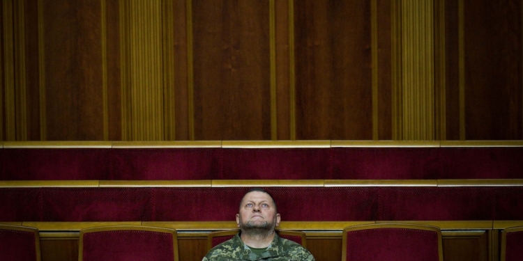 Мережею ширяться меми на фото Залужного в парламенті (ФОТО)