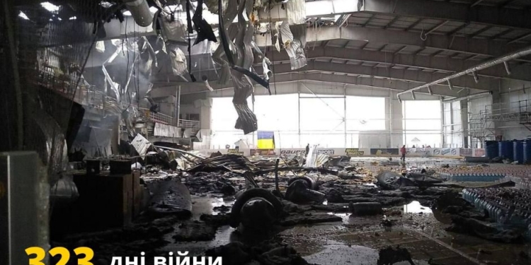 На Миколаївщині росіянами зруйновано 27 спортивних об’єктів