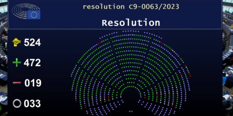 Європарламент затвердив резолюцію про створення трибуналу для путіна