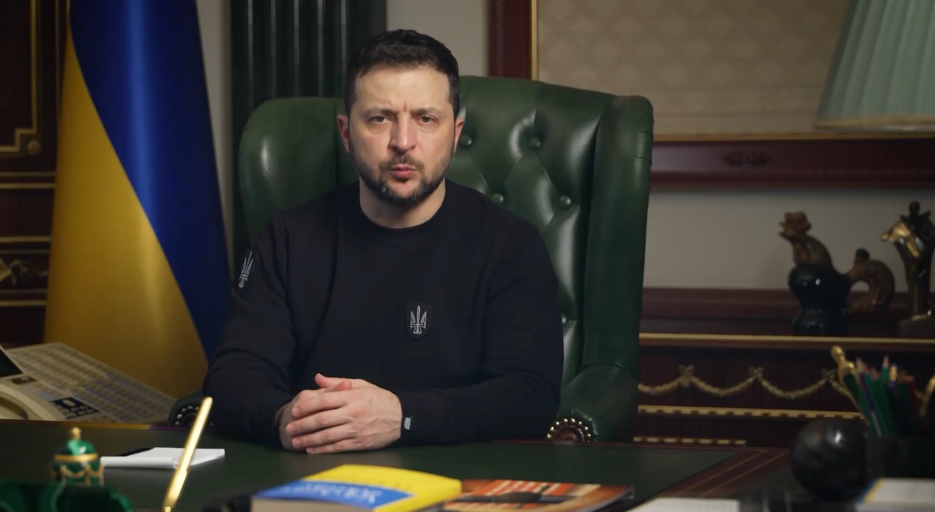 Про Ставку, зустрічі з високими гостями, необхідність в танках і завтрашній «Рамштайн». Про що говорив Зеленський в традиційному зверненні (ВІДЕО)