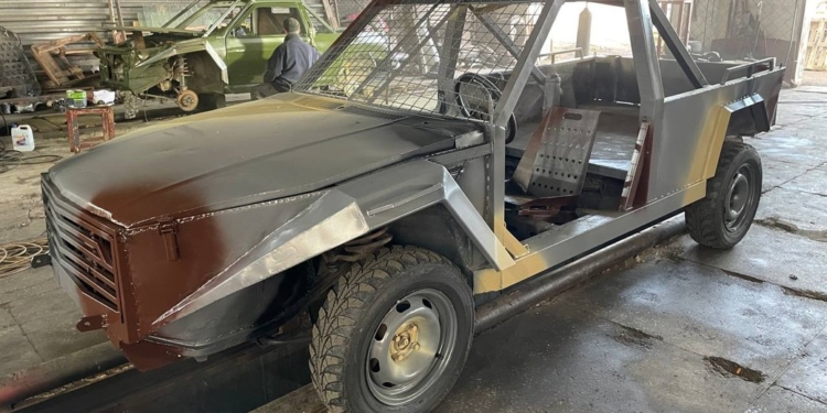 На Миколаївщині з «Москвича-2141» зробили багі для військових медиків (ВІДЕО)
