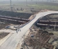 В Снігурівській громаді на Миколаївщині відкрили об’їзд зруйнованого мосту через магістральний канал в напрямку Херсону (ВІДЕО)