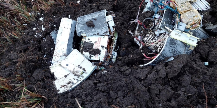 На територію Молдови знову впав уламок ракети (ФОТО)