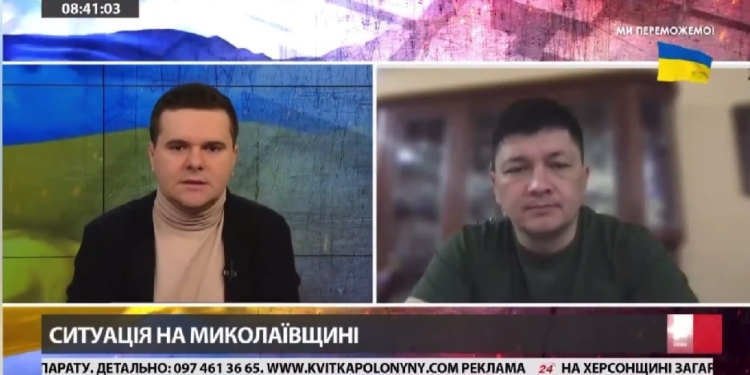Військові добре відпрацювали по позиціях ворога на лівому березі та Кінбурнській косі, тому на Миколаївщині другий день тихо, – Кім