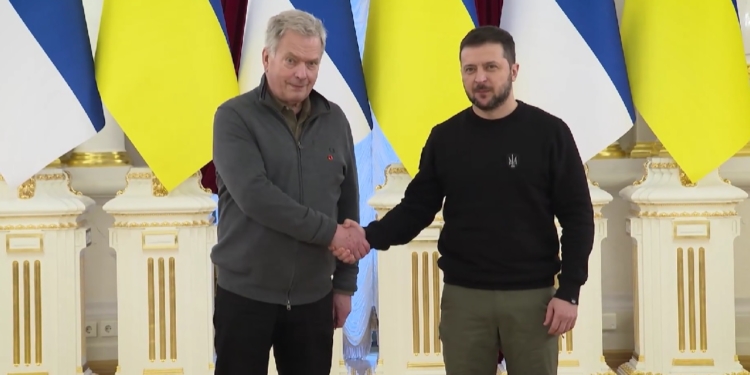 В Київ приїхав президент Фінляндії (ВІДЕО)