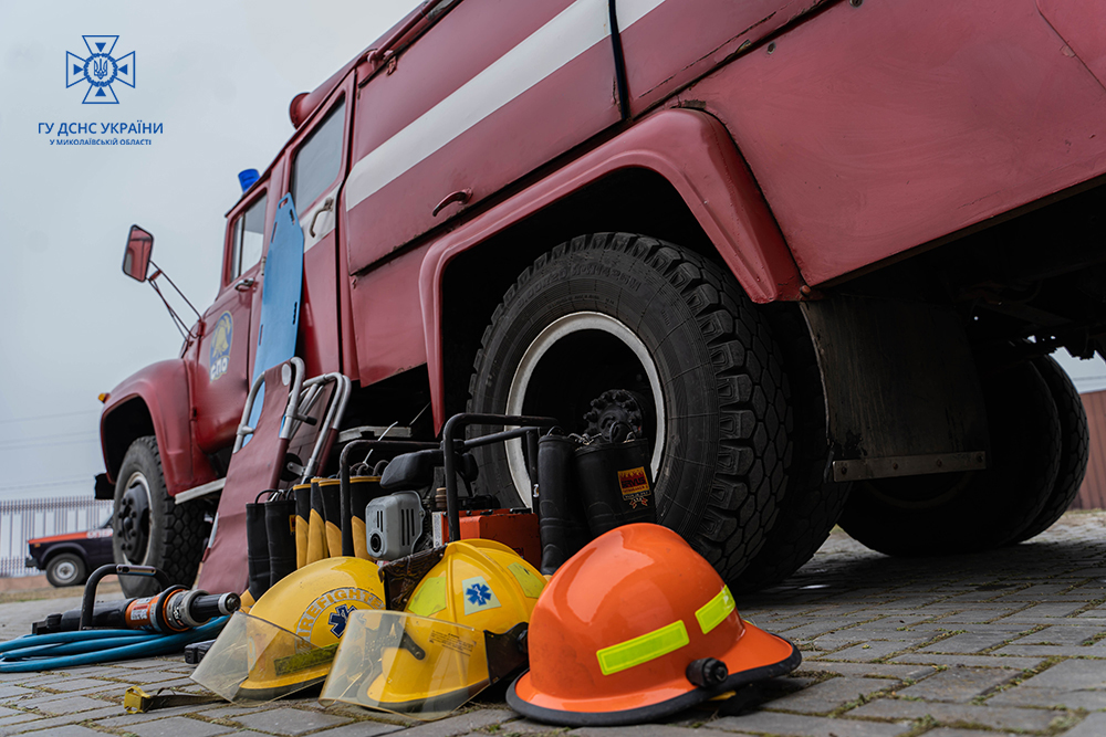 На Миколаївщині з’явився ще один підрозділ пожежної охорони – у Рибаківці (ФОТО, ВІДЕО) 1