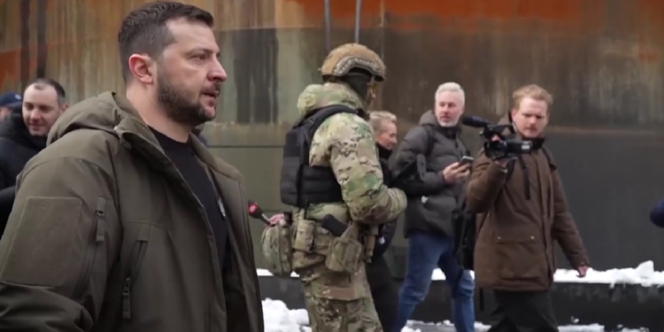 Зеленський з прем’єркой Данії побували у  Миколаївському порті (ВІДЕО)