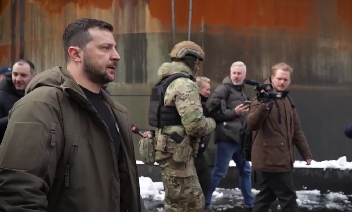 Зеленський з прем’єркой Данії побували у  Миколаївському порті (ВІДЕО)