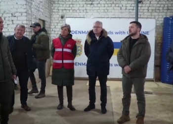 Мер Миколаєва показав Президенту України і прем’єрці Данії пункт видачі питної води, який було обладнано завдяки допомозі уряду Данії (ВІДЕО)