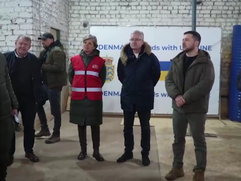 Мер Миколаєва показав Президенту України і прем’єрці Данії пункт видачі питної води, який було обладнано завдяки допомозі уряду Данії (ВІДЕО)