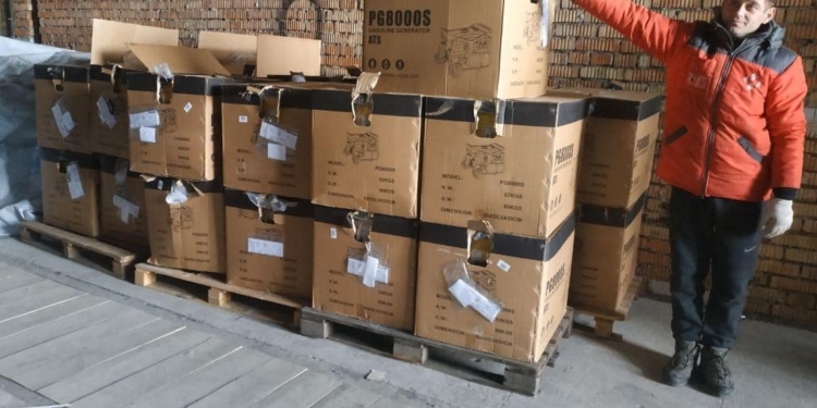 Миколаївська область отримала від благодійників 25 генераторів (ФОТО)