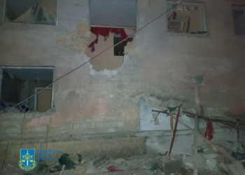 По факту нічного обстрілу Очакова, внаслідок якого загинула людина, розпочато розслідування (ФОТО)