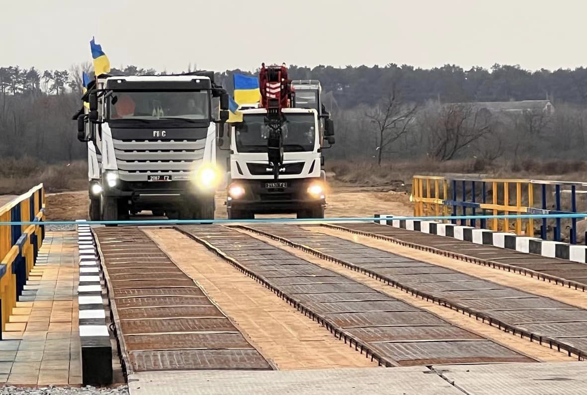 На Снігурівщині побудували міст через Інгулець замість зруйнованого (ФОТО, ВІДЕО)