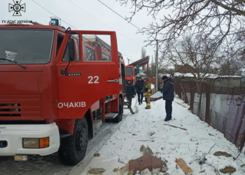 Від обстрілу була пожежа в Очакові, горіло в Миколаєві та в Садах (ФОТО)