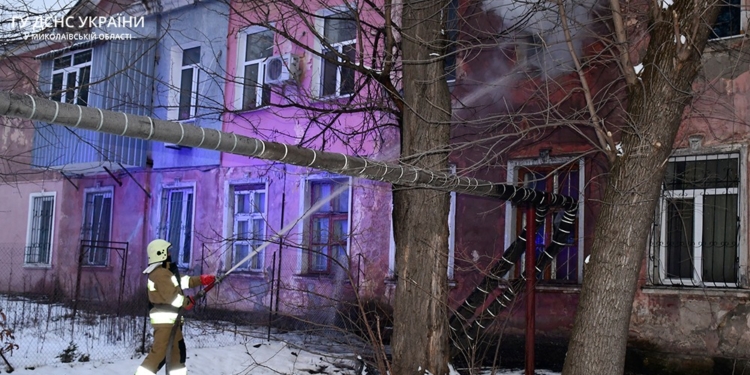 У Миколаєві на пожежі загинула жінка