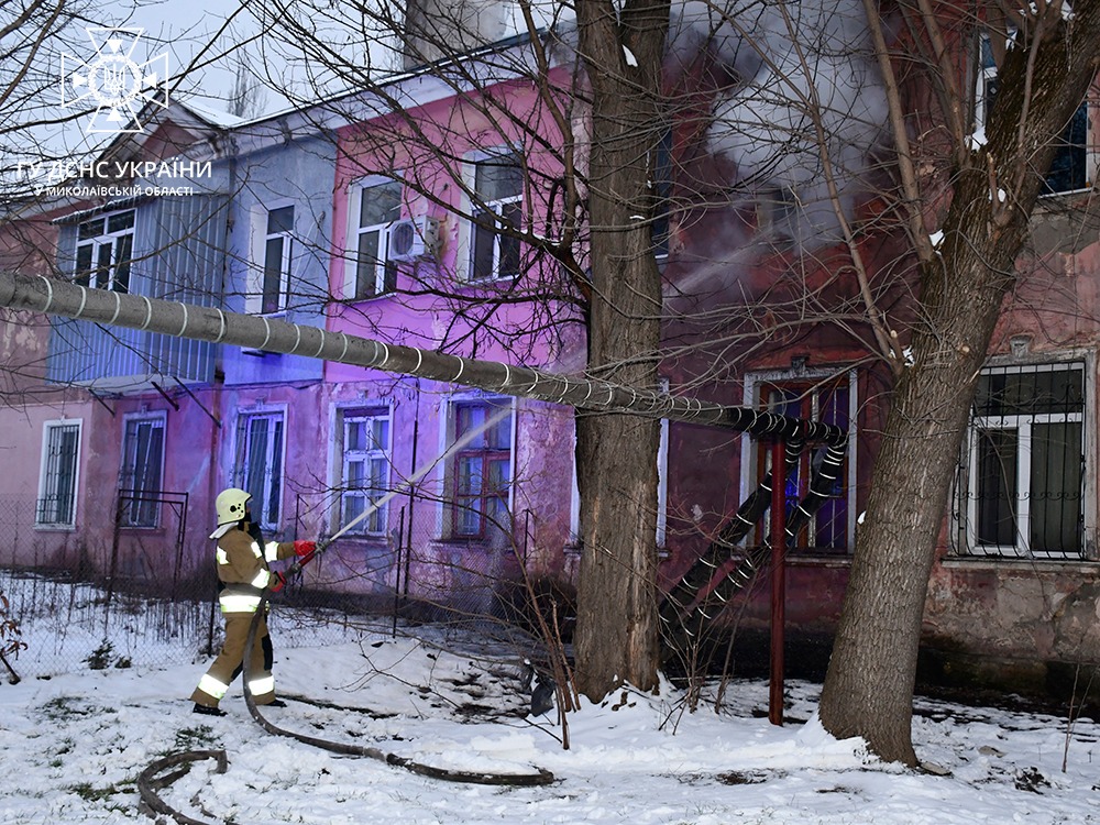 У Миколаєві на пожежі загинула жінка 2