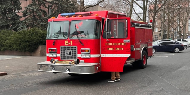 Американські благодійники передали Миколаївщині пожежний автомобіль (ФОТО, ВІДЕО)