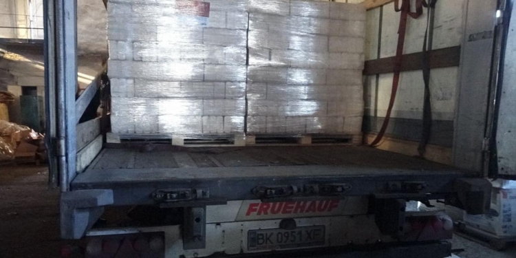 У Миколаївську область надійшли паливні пелети з Латвії (ФОТО)