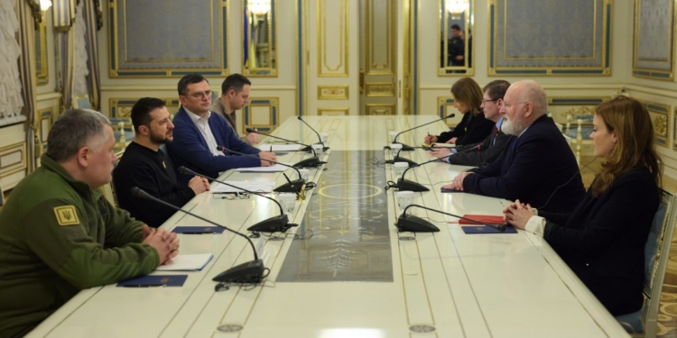 Україна прагне стати водневим хабом для ЄвроСоюзу – Зеленський зустрівся з віце-президентом Єврокомісії