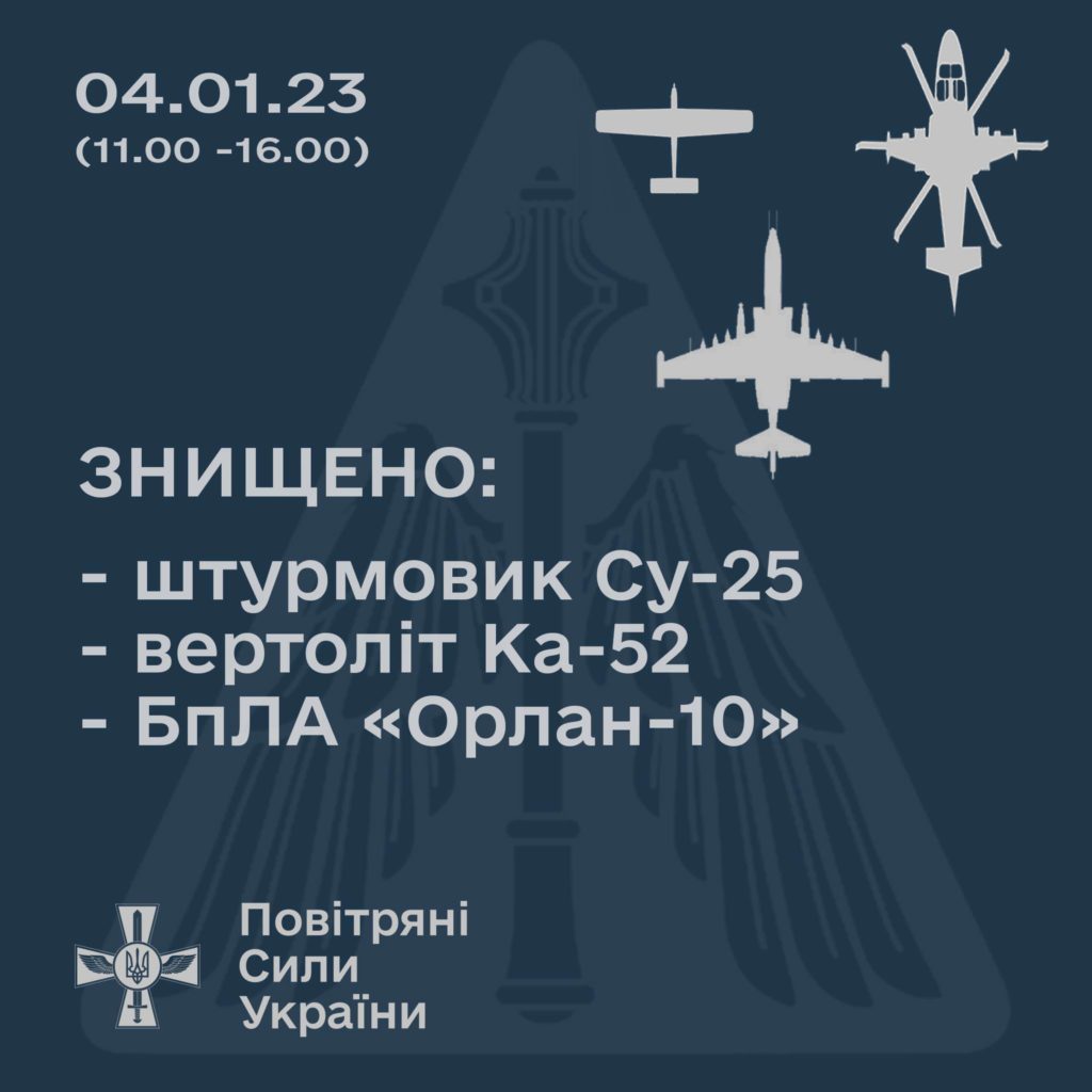 Літак, гелікоптер і безпілотник збили Повітряні Сили на сході України 2