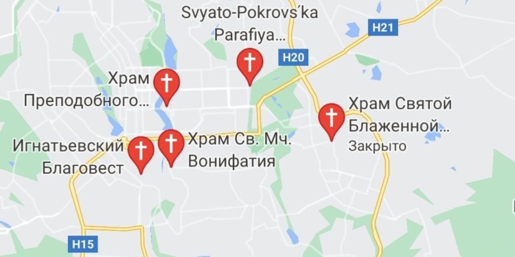 Рашисти можуть підірвати декілька храмів на Донеччині – сценарій “перемир’я”