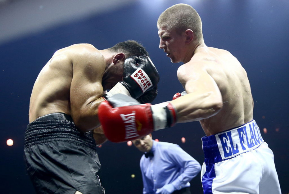 Український боксер здобув 22 перемогу нокаутом та захистив титул WBC 3