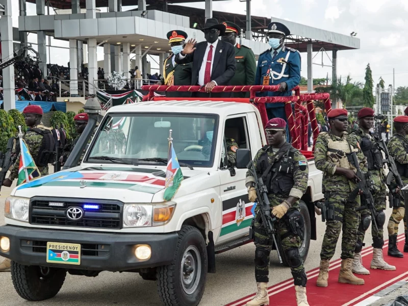 Президент Південного Судану обмочився на офіційному заході – заарештували журналістів (ВІДЕО)