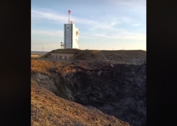 Як виглядає місце вчорашнього вибуху в Очакові (ВІДЕО)