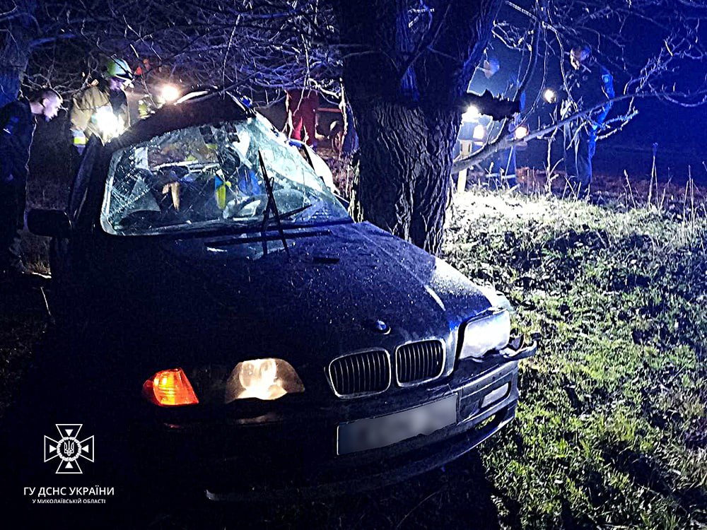 На Миколаївщині BMW врізався в дерево, водій загинув на місці (ФОТО) 3