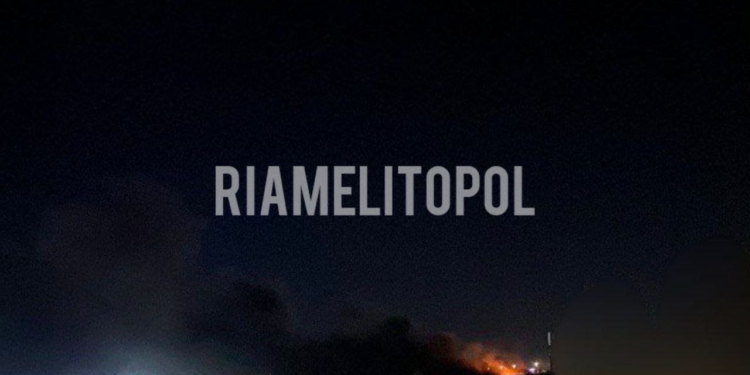 В Мелітополі вибухнув склад боєприпасів на військовій базі (ФОТО, ВІДЕО)