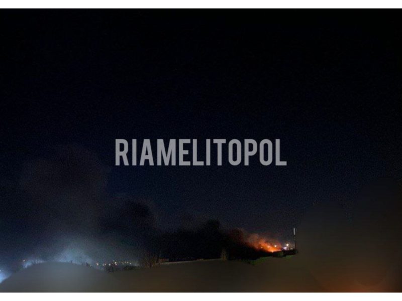 В Мелітополі вибухнув склад боєприпасів на військовій базі (ФОТО, ВІДЕО)