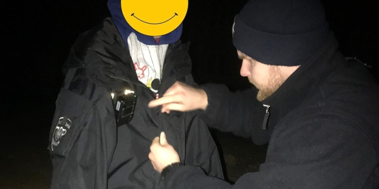 Поліцейські роти ТОР розшукали в Миколаєві зниклу дитину (ФОТО)