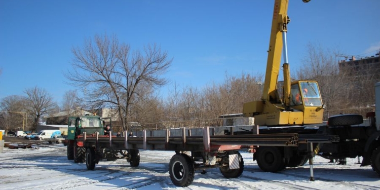 «Миколаївгаз» отримав від НПО «Південна стратегія розвитку» за підтримки уряду Данії 4 км сталевих труб (ФОТО)