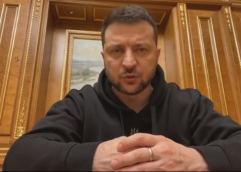 Зеленський подякував нашим військовим за відбиття ракетного удару росіян і сказав, що сьогоднішня атака – це виклик НАТО і колективній безпеці (ВІДЕО)