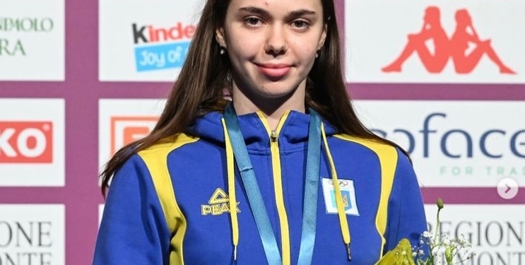 Рапіристка з Миколаєва Аліна Полозюк: “Це медаль для нашої незламної України”