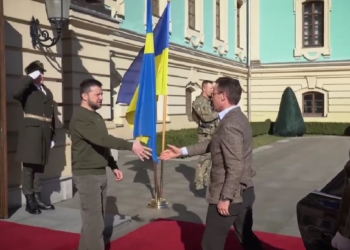 До Києва приїхав прем’єр-міністр Швеції (ВІДЕО)