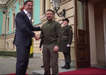 В Київ приїхав премʼєр-міністр Нідерландів Марк Рютте (ВІДЕО)