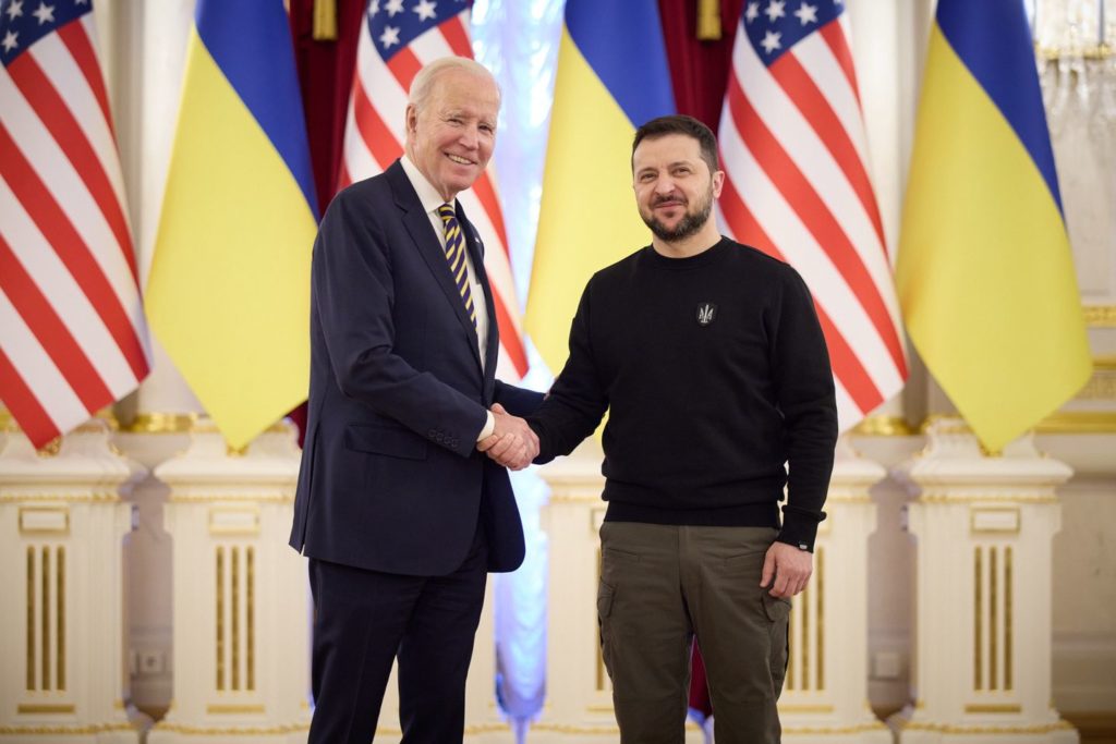 А тепер офіційно: Зеленський подякував Байдену за візит до України (ФОТО, ВІДЕО) 1