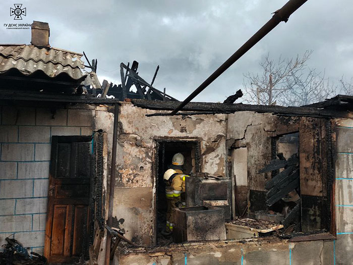 На Миколаївщині на пожежі загинули чоловіки 54-х та 58-ми років (ФОТО) 1