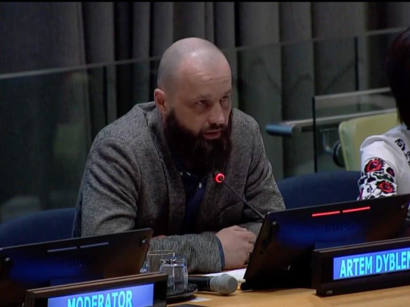 Миколаївський морпіх, який захищав «Азовсталь» і пройшов російський полон, розповів про пережите в штаб-квартирі ООН (ФОТО)