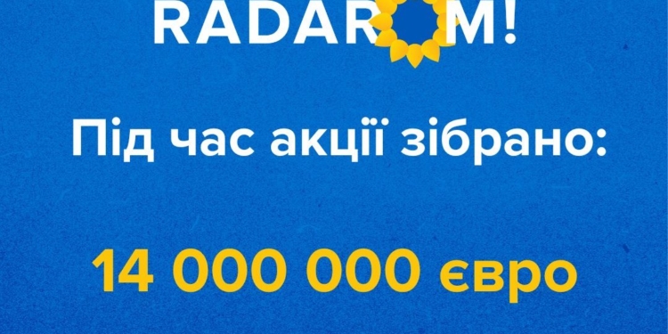 Литовці зібрали 14 млн.євро на радари для українських військових
