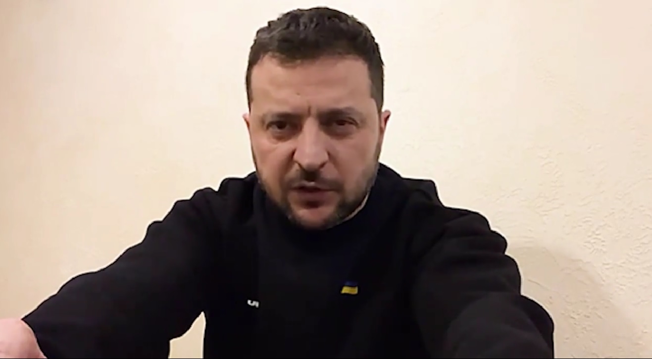 «Глобальний центр сили і сміливості зараз тут, в Україні, саме в наших людях, які боронять нашу державу» – звернення Зеленського (ВІДЕО)