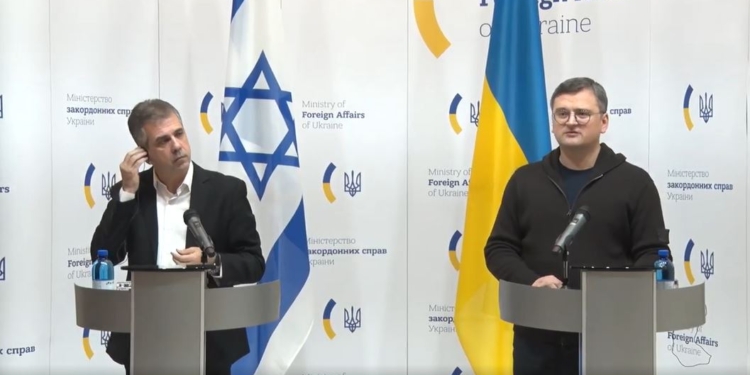 Ізраїль має намір підтримати формулу миру Зеленського. Спільна пресконференція Кулеби і Коена (ВІДЕО)