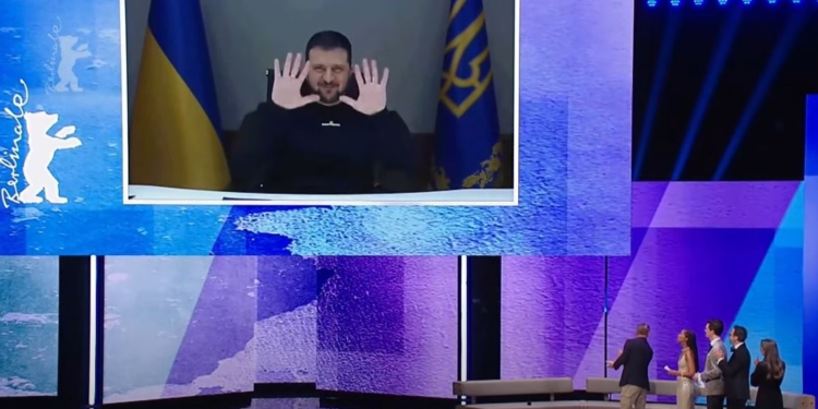 Зеленський звернувся до учасників 73-го міжнародного кінофестивалю Berlinale (ВІДЕО)
