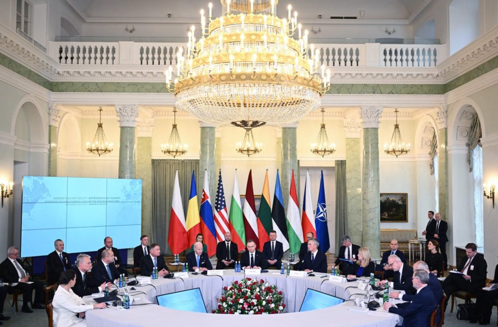 У Варшаві завершився саміт Бухарестської дев'ятки за участі Байдена і Столтенберга (ФОТО, ВІДЕО) 1