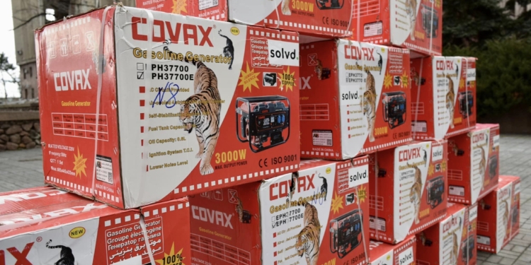 Для потреб Миколаївщини IT-компанія передала 70 генераторів (ФОТО)