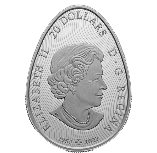 В Канаді випустили срібну монету у вигляді писанки, але з королевою Єлизаветою ІІ (ФОТО) 3