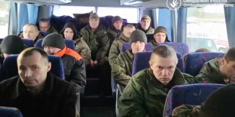 Що сказали російські полонені перед обміном, показав Лубінець (ВІДЕО)