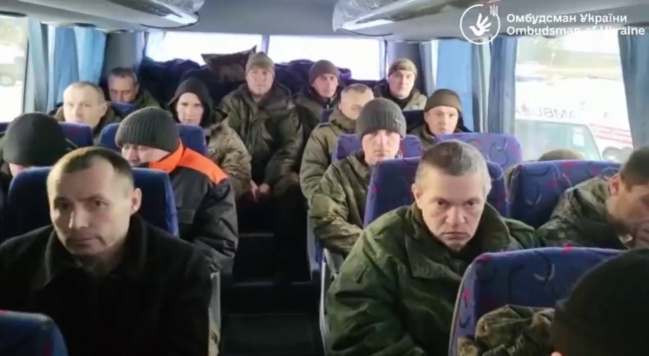 Що сказали російські полонені перед обміном, показав Лубінець (ВІДЕО)