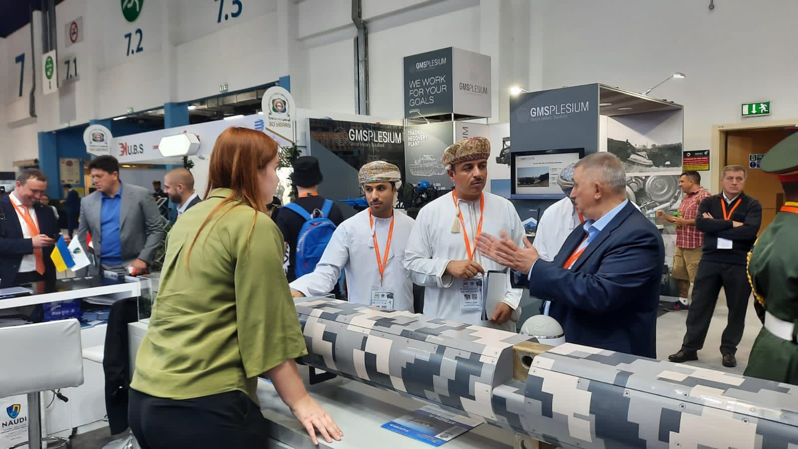 На оборонному ярмарку в Абу-Дабі український виробник зброї показав керовану ракетну систему (ФОТО)